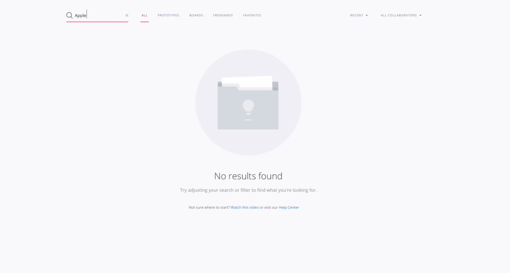 empty state ux